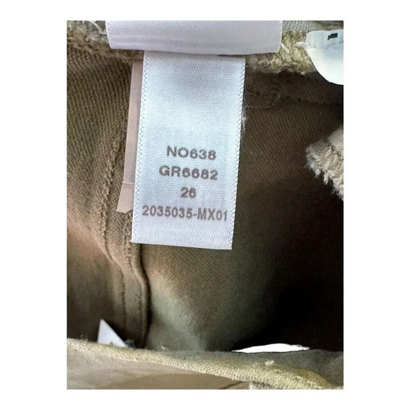 NEW Madewell Women’s Size 4 (26) Kick Out Crop Jeans: Coated Edition NWT - Picture 8 of 9